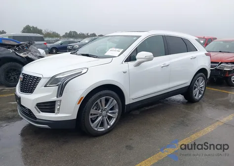 2024 Cadillac Xt5 Fwd Premium Luxury from USA, damaged, VIN 1GYKNCR47RZ711120